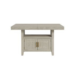 Garland Sand Extendable Rectangular Storage Counter Height Dining Room Set