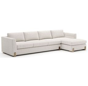 Counter Balance Birch 2 Piece Large Modular Sectional with RAF Chaise