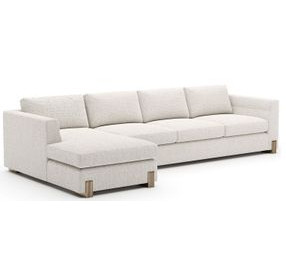 Counter Balance Birch 2 Piece Large Modular Sectional with LAF Chaise