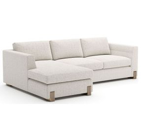Counter Balance Birch 2 Piece Small Modular Sectional with LAF Chaise