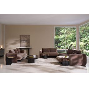 Overlap Dark Taupe 2 Piece Modular Sectional with RAF Chaise