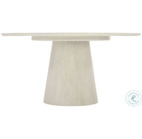 Alexa Beige and Tan 60" Round Dining Table
