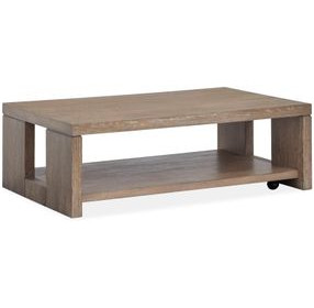 Conway Spiced Brown Rectangular Cocktail Table