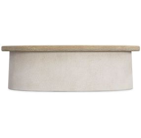 Easley Gray Oval Cocktail Table