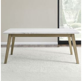 Vida Brown 72" Rectangular Dining Table