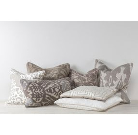Adore Fae Gray Square Accent Pillow