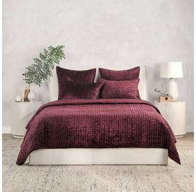 Bari Velvet Port Queen Quilt