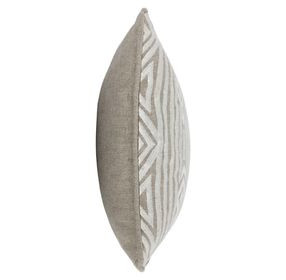 Intrigue Raleigh Natural and Ivory Rectangular Accent Pillow