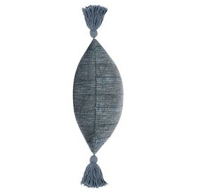 Comporta Merced Blue Rectangular Accent Pillow Set of 2