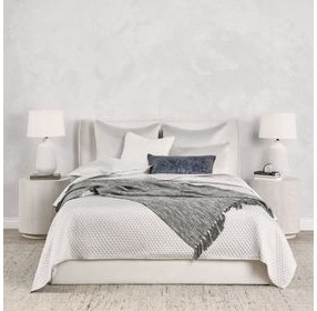 Diamond Silver Queen Quilt