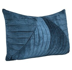 La Dolce Vita Aubry Nightfall Blue Rectangular Accent Pillow Set of 2