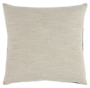 Gratitude Navy Blue Square Accent Pillow