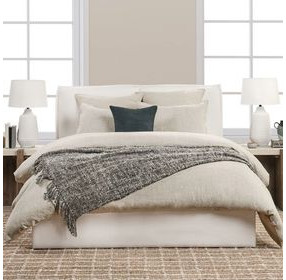 Talia Natural Queen Duvet
