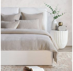 Cardiff Natural Queen Duvet