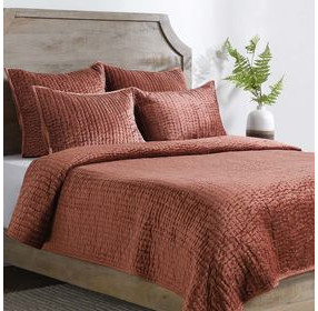 Bari Terracotta Euro Sham