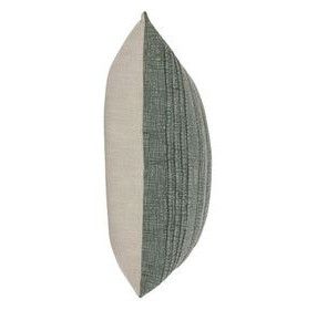 Gratitude Green Square Accent Pillow