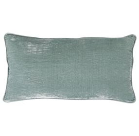 Lexington Pale Aqua Rectangular Accent Pillow