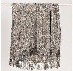 Throws Porter Blue Slate Throw