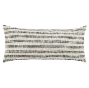 Villa Classics Linna Natural and Black Rectangular Accent Pillow