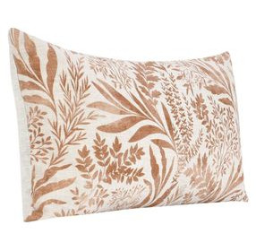 Villa Classics Mulberry Chestnut Brown Rectangular Accent Pillow