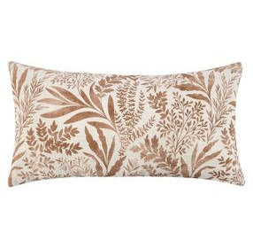 Villa Classics Mulberry Chestnut Brown Rectangular Accent Pillow