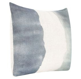 Boardwalk Foundation Blue and Sagebrush Green Rectangular Accent Pillow Set of 2