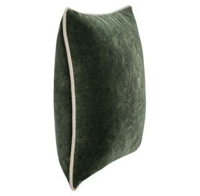 Heirloom Velvet Forest Green 22 x 22" Accent Pillow Set of 2
