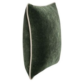 Heirloom Velvet Forest Green 18 x 18" Accent Pillow
