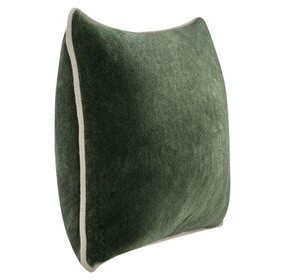 Heirloom Velvet Forest Green Rectangular Accent Pillow
