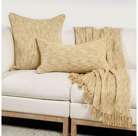 Throws Sharma Yellow Throw