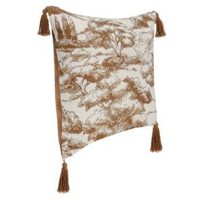 Villa Classics Stonework Clay Square Accent Pillow