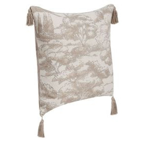 Villa Classics Stonework Natural Square Accent Pillow