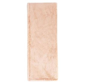 Throws Taiga Faux Fur Peach Throw