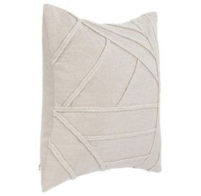 Novel Estate Langdon Natural Square Accent Pillow