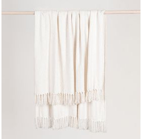 Throws Aria Boucle Ivory Throw