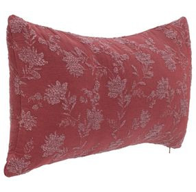 Novel Estate Rosecliff Burgundy Red Rectangular Accent Pillow