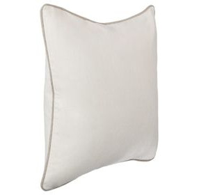 Heirloom Velvet Ivory 22 x 22" Accent Pillow