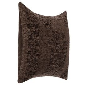 Lineage Abbey Sierra Brown Square Accent Pillow Set of 2