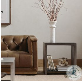 Hugo Dark Grey End Table