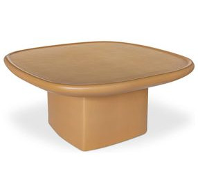 Manon Deep Yellow Outdoor Square Occasional Table Set