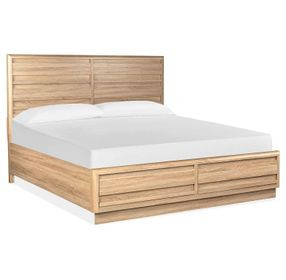 Brentwood Heights Provincial Brown Queen Storage Panel Bed