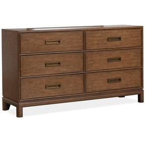 Ridgefield Russet 6 Drawer Dresser