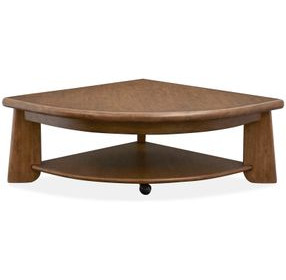 Tanner Tawny Brown Free Form Lift Top Cocktail Table