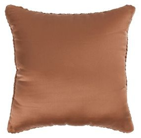 Prism Terra Cotta Square Accent Pillow