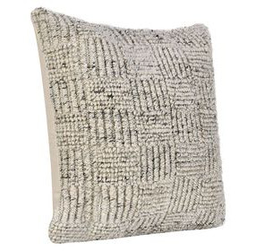 Shades Vico Ivory Square Accent Pillow