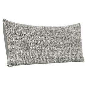 Shades Stella Gray Rectangular Accent Pillow