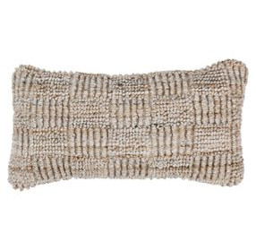 Shades Vico Caramel and Beige Rectangular Accent Pillow