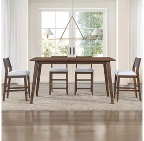 Canton Brown Counter Height Dining Room Set