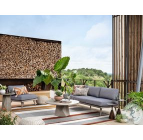 Bowman Grey Concrete Outdoor Coffee Table