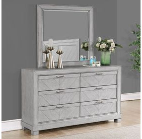 Montana Gray Bedroom Mirror